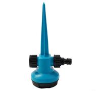 Gdfnmogo Arroseur de pelouse rotatif à 360 degrés - Système d'arrosage automatique - Économie d'eau - En plastique ABS - Facile à installer - Adaptateur de connexion rapide