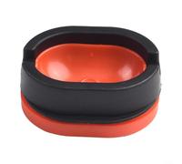 Gdfnmogo Attache d'appât à libération rapide pour la pêche à la carpe, design interchangeable en ligne pour mangeoires Dura Flat, Easy(attache appât orange grande taille)