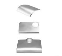 Gdfnmogo Autocollant de garniture intérieure de voiture en acier inoxydable pour XC60 S60 2012-2017 Console Accoudoir Boîte Décorative Couverture Panneau arrière
