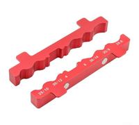 Gdfnmogo Avec fixation en alliage d'aluminium pour étau et entretien 210 g Équipement de réparation d'essieu et de fourche pour poids plume pour moyeu de pédale avant (rouge)