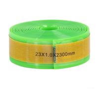 Gdfnmogo Bande anti-crevaison pour pneus de vélo de 26 pouces 700 C 27,5 29 pouces, couche de protection légère et en fibre de verre anti-plate, pour pneus de vélo de route, VTT, vert (23 x 2300 mm)