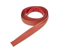 Gdfnmogo Bande de transition de sol en TPE de 2 m avec dos pour une transition sans couture et antidérapante entre la moquette et le carrelage ou les sols stratifiés (2 m, marron)