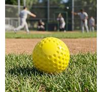 Gdfnmogo Baseball PU 12" Dimpled Entraînement Frappe Baseball PU 12" | Polyuréthane , pour surface dimpled, sécurité accrue, 9 pouces, idéal machine à lancer