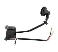Gdfnmogo Bobine d'allumage de rechange pour tronçonneuse 2, débroussailleuse et tondeuse à gazon, construction durable en alliage et plastique avec centres de montage à 2 trous de 52 mm pour extérieur