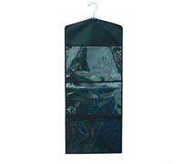 Gdfnmogo Boîte de rangement multi-poches à suspendre avec fenêtre transparente - Grande capacité - Solution de rangement pour la maison - 96,5 x 40,6 cm