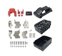 Gdfnmogo Boîtier de batterie pour outils électriques, boîtier Li-ion 21700 à 15 emplacements, carte de chargement PCB, coque en plastique, construction durable, compatible avec les packs de série 48