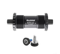 Gdfnmogo Boîtier de pédalier carré pour vélo de montagne - 73 mm - Roulement étanche et scellé - Construction en alliage avec tige en acier chromé pour une haute précision (110,5 mm)