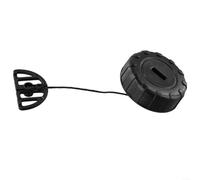 Gdfnmogo Bouchon de réservoir de carburant pour tronçonneuse MS170 MS180 017 018 - Couvercle de remplissage d'huile, longueur 10 cm, bouchon en plastique noir compatible avec les équipements de