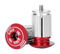Gdfnmogo Bouchon verrouillable pour guidon de vélo de 18 mm pour route pour vélo et montagne pour vélo, coque d'extrémité de barre en alliage d'aluminium, extension de 32 x 18 mm, léger et durable