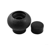 Gdfnmogo Boule de poignée de volant (OEM 45103-23600-71) pour chariot élévateur 7FBR / 7FB10-30 - Construction ABS, noir, bouton de rechange avec montage