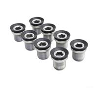 Gdfnmogo Boulon de manivelle M15 pour systèmes Octalink, filetage de 15 mm, fixation en métal compatible avec ES25 ES30 ES300, vis de rechange pour réparation et mise à niveau de vélo