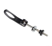 Gdfnmogo Boulon de serrage en alliage d'aluminium à dégagement rapide pour tige de selle de vélo, outil de réglage de la hauteur, léger 18,5 g, noir, 5 mm de diamètre (M5 x 60 mm)