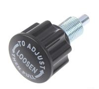 Gdfnmogo Bouton de tirage à ressort en acier inoxydable pour vélo d'appartement, équipement de fitness et vélos stationnaires - Longueur totale 6,5 cm, filetage 20 mm, 1