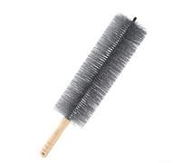 Gdfnmogo Brosse de nettoyage flexible pour stores, canapés et aérations - Outil de dépoussiérage pliable avec poils robustes pour nettoyer - 43 x 9 x 9 cm et 48 x 9 x 9 cm (bleu, gris) (42 cm)