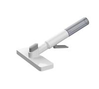 Gdfnmogo Brosse de nettoyage multifonction avec flacon pulvérisateur pour la maison, la voiture, le bureau - Balai pulvérisateur en microfibre pour multi-usages, compact et portable (blanc)