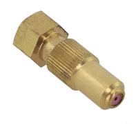 Gdfnmogo Buse de pulvérisation agricole, cuivre réglable à haute pression, jet direct et brumisation pour l'arrosage du jardin, l'irrigation, l'agriculture (1,5 trou)