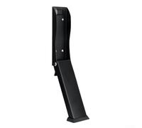 Gdfnmogo Butée de porte anti-perforation en acier inoxydable, coupe-vent, bloc de porte silencieux, design pliable, plusieurs couleurs, utilisation en intérieur et en extérieur, rangement facile (noir