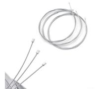 Gdfnmogo Câble de changement de vitesse pour vélo 1850 mm Fil intérieur en acier pour Brompton pliable pour vélo et modèles pliables compatibles, revêtement zinc haut
