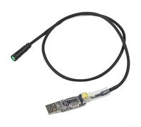 Gdfnmogo Câble de programmation USB pour kit de moteur Bafang Mid Drive, BBS01 BBS02 BBS02B 250 W 350 W 500 W 750 W 1000 W Ebike monté au milieu (ligne de programme) (60 cm)