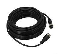 Gdfnmogo Câble d'extension vidéo à 4 conducteurs pour caméras moniteurs enregistreurs 10/0,10 BC+AL avec gaine en PVC 60P 300 V Noir 6 m