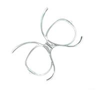 Gdfnmogo Cadre adaptateur optique pour lunettes de ski et de moto, matériau PC flexible et flexible, ajustement réglable