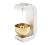 Gdfnmogo Carillon magnétique de porte fait à la main avec cuivre pur pour anneau pour carillon de brise, ornement décoratif d'entrée et aimant de réfrigérateur - Décoration de jardin, (C)