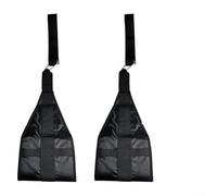 Gdfnmogo Ceinture d'entraînement abdominale pour entraînement musculaire du tronc, sangles abdominales suspendues avec capacité de 136 kg, crochets en acier inoxydable très résistants, s'adapte à tous