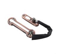 Gdfnmogo Chaîne de sécurité antivol pour hôtel ayant un enfant en alliage de zinc pour la maison Attribut simple à régler Chaîne pour la protection (bronze rouge)