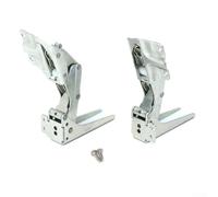 Gdfnmogo Charnières de porte intégrées pour réfrigérateurs et congélateurs - Paire gauche et droite - Charnières métalliques 22 x 5,5 cm compatibles avec les séries Hettich 5.0 et 41.5