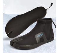 Gdfnmogo Chaussures aquatiques pour homme en caoutchouc néoprène à séchage rapide avec bout fendu, construction vulcanisée, cordon de serrage élastique, taille UN(7(39))