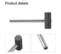 Gdfnmogo Clé à bouchon d'étrier de frein hydraulique 2 en 1 et adaptateur 8 clés pour HOPE Tech4 Tech3 V4 E4 X2 RX4 pour outil d'entretien de vélo