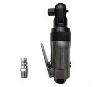 Gdfnmogo Clé à cliquet pneumatique de 6,35 mm et 9,5 mm, entraînement carré réversible, 300 tr/min, couple de 4,9 m, 90 psi, design compact et léger pour serrage (9,5 mm pour l'UE)