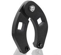 Gdfnmogo Clé à écrou de presse-étoupe réglable pour enlever le bouchon de cylindre hydraulique, convient pour les équipements agricoles et de construction