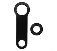 Gdfnmogo Clé à pédale de vélo professionnelle compatible avec les pédales Time RXS Xpro Zxellium Construction en alliage d'aluminium 100 mm de longueur Noir