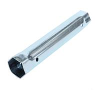 Gdfnmogo Clé à pipe à double tête 23-27 mm 34-40 mm en acier à cliquet clé à douille outil manuel pour installation de vidange d'évier et de robinet, design creux compact pour (34-40 mm)