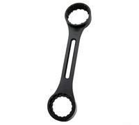 Gdfnmogo Clé de pédalier 10 en 1 pour vélo en alliage d'aluminium 12 encoches 16 encoches BB Outil de démontage pour FSA-386 44 mm DUB 24T BBR-60 (Noir)