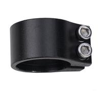 Gdfnmogo Collier de serrage de tige de selle de 34,9 mm, fabriqué en alliage d'aluminium 6061, léger et durable, compatible avec les vélos de route et E-For Bike (noir)