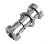 Gdfnmogo Collier de serrage pour tige de selle de vélo, boulon de liaison en alliage d'aluminium avec vis de réglage pour une portée de 15 à 25 mm, collier à dégagement rapide en métal pour vélo de