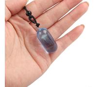 Gdfnmogo Collier phosphorescent pour méduse - Pendentif pour plongeurs - Accessoire de mode lumineux avec cordon réglable - Bleu rose jaune C (rose)