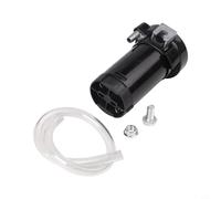 Gdfnmogo Compresseur d'air 12 V pour conversion - Métal chromé et bobine de cuivre électrique pour voiture, camion, bateau - Compact 11,5 x 10 x 10,5 cm, 550 g