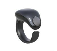 Gdfnmogo Compteur de prière numérique avec capacité de 9999 et design résistant à l'eau, outil de comptage électronique intelligent pour Zikr Tasbeeh méditation et suivi de remise en forme, noir/rose