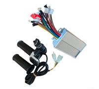 Gdfnmogo Contrôleur de moteur sans balais et écran LCD pour guidon électrique, 36 V/48 V/64 V 450 W avec boîtier en alliage d'aluminium 25 A, compatible avec systèmes 1,1 ± 4,2 V