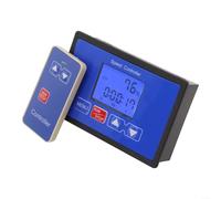 Gdfnmogo Contrôleur de vitesse de moteur numérique LCD CC 30 A avec télécommande sans fil pour moteurs brossés, entrée 6,5 V-55 V, vitesse réglable de 0 à 95 %, bornier de clôture
