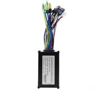 Gdfnmogo Contrôleur sans balais à onde sinusoïdale 24 V 36 V 48 V 15 A avec contrôle à trois modes et boîtier en aluminium pour électrique de 250 W et 350 W