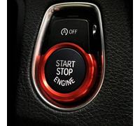 Gdfnmogo Coque de clé décorative compatible avec les séries 1, 2 ou 3 F20 F30 Plus pour modèles X1 F48 - Accessoire intérieur rouge