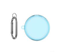 Gdfnmogo Coque de protection transparente pour Soundcore Sleep A20, parfaite pour un usage quotidien et facile d'entretien, bleu transparent