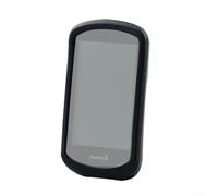Gdfnmogo Coque en silicone pour Garmin Edge 1030 Plus/1030, protection vélo ordinateur avec film d'écran, noir/rouge, 114 x 60 x 17 mm (rouge)