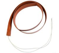 Gdfnmogo Coussin chauffant en silicone 60 W 120 x 3 cm, tapis chauffant haute température pour presse à cintrer sur bord latéral de guitare, chaleur uniforme avec construction en silicone