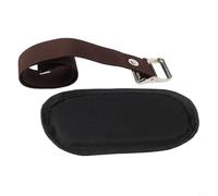 Gdfnmogo Coussinets de rechange pour cloison sèche avec sangles en nylon réglables et doublure en coton perlé doux, compatibles avec la plupart des échasses, 2 coussinets et 2 sangles pour plus de