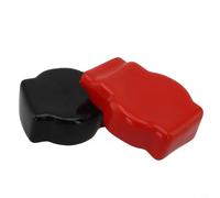 Gdfnmogo Couvercles de bornes de batterie, capuchon négatif positif, matériau PVC, isolation thermique durable et protection ignifuge, garantissant un ajustement parfait pour